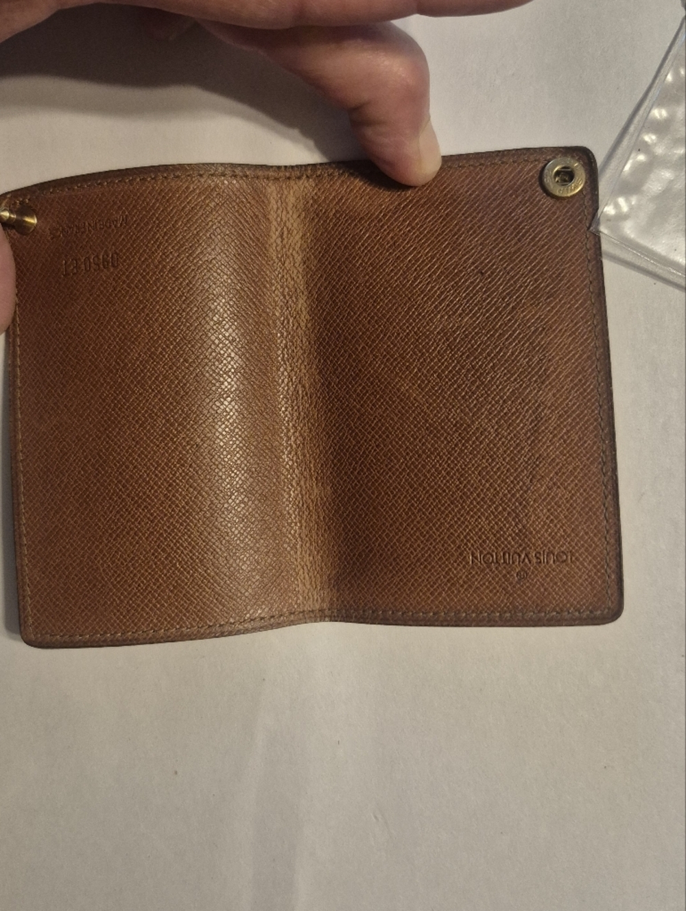 LOW START Louis Vuitton Card Holder  with 4 Card Inserts More Can be Added EUC - Picture 11 of 14